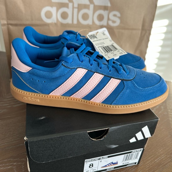 adidas Shoes - Adidas Women’s Blue and Pink Sneakers